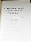 Heads Of Families At First Census Of U s  Taken In 1790  Records Of Virginia