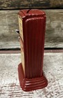 Atlantic Hi-arc Gasoline Red Mini Gas Pump 6 5    Tall Metal Penny Coin Bank