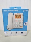 At t Cl4940 Corded Answering System Phone Speakerphone Big Buttons Caller Id New