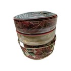 Lot Of 3 Rolls Christmas Wire Edged Ribbon 80  Yards