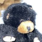 Russ Berrie Blacky Bear Plush 15cm Black Teddy Soft Stuffed Animal No 1019 Vtg
