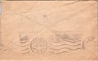 Mexico 1916 Postal Cover Addr Mexico Df Via Laredo Canc