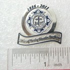 1886-2011 St John Nursing Alumni Association Lapel Pin  b90 