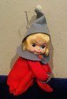 Great Vintage Lot Of 6 Christmas Elf pixie   Gnome Shelf Sitter Knee Huggers