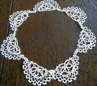 Antique Dainty Collar   Tatting Lace Handmade