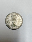 1960 Canada Canadian Caribou Quarter 25 Cents Elizabeth Ii 80  Silver Coin