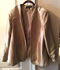 Gorgeous Kasper 3 Pc  Mother Of The Bride Beige Jacket Set Womens Size 24w