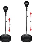 Punching Bag With Stand For Adults   Kids - Includes Boxing Gloves