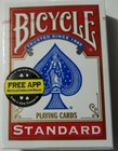 Bicycle Standard Poker Playing Cards Casino Quality Red   Blue 2 Deck By Bicycl 