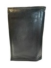 Vintage 70s Art Deco Revival Leather Planner Address Book Cover Flapper Woman