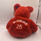 Salvinos Big Bammers Mark Mcgwire  25 1999 Retired Plush Bear