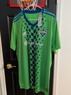 Adidas Seattle Sounders Fc 2023 Home Mls Soccer Jersey Men s Size Xxl Nwt