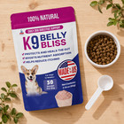 K9 Belly Bliss Dog Probiotic Powder 30 Scoops Gut Digestive Support Pup Labs