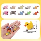 50pcs Mini Resin Duck Hair Clips  20 Cute Small Yellow Duck Hair Clips And 30   