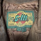 Vintage Global Identity G-iii Mens Large Leather Bomber Flight Jacket Aviator