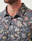 New Travis Mathew Featherweight Day Cruise Button Ss Golf Polo Shirt Men s S
