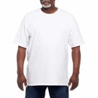 Kirkland Men s 6-pack White 100  Cotton Crew Neck T-shirt Free Shipping 