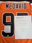 Connor Mcdavid Autographed  Edmonton Oilers Xl Signed Jersey W  Coa   Letter