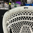 Stx Shield Strung Lacrosse Goalie Head White Used - Head Only