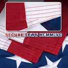 American Flag 3x5 Ft Tearproof Series  Heavy Duty Tough Spun Polyester Usa Flags