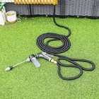 Expandable Heavy Duty Hose 100ft-150ft Garden Hose With 2 Thumb Spray Nozzle