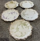 A Set Of Five Decorative Ceramic Art Pieces From Colombia Art China   No Chips 