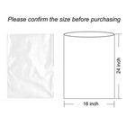 20 Clear Cellophane Bags 16x24 Inch For Gift Baskets   Wrapping Clear Basket