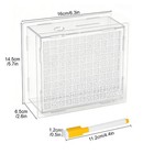 Money Saving Challenge Box With Marker Diy Assembly Piggy Bank For 1k Cash Coins