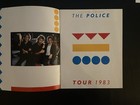The Police  - 1983 Synchronicity Tour Book  - Concert Program Rock   Pop Music 
