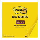 Post-it Big Notes Unruled 11 X 11 Yellow 30 Sheet Bn11