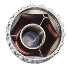 Abs Chrome Plastic 33mm Thread-on Standard Lug Nut Covers For Semi Pack Of 20