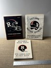 Cfl Ottawa Rough Riders Canadian Football League Media Guides 1978-79-84 Autos