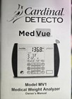 Detecto Scale 600lb Stability   Bariatric  Memory  Bmi  Height  Handrail  Wheels