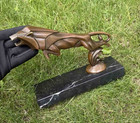 Bronze Cougar Statue Panther Sculpture Lion Decor Modern Art Home Gift Vintage