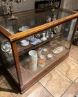 Antique General Store Oak Display Candy Case 