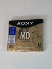 1 Sony Hi-md Compatible Premium Gold 80 Minidisc New Sealed  