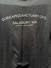 Guinea Pig Sanctuary Black T-shirt Short Sleeves Size Xl Cotton Heart Sharing Ey