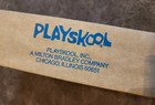 New Vintage 1978 Playskool Milton Bradley Wooden Craft Weaving Loom Rare 100 