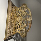 Antique Brass Letter Holder B h 3595     Victorian Desk Organizer