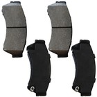 Front Ceramic Brake Pads For 2006-2012 Ford Fusion Lincoln Mkz Mazda 6 New Part
