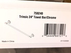  lot Of 3  Delta Trinsic 24  Towel Bar Polished Chrome 759240   New Factory Boxes