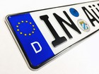Audi Ingolstadt Rear German License Plate A   By Z Plates With Unique Number New