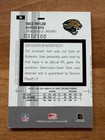 Fred Taylor 2005 Leaf Certified Materials Mirror Red Game Worn Jersey  031 100