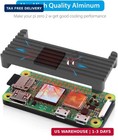 Raspberry Pi Zero 2 W Kit With Aluminum Case  Hdmi Cable  Heatsink  Switch Cable