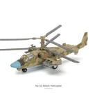 1 72 Ka-52 Alligator Attack Helicopter Model Kit Military Gunship Pre-colored