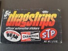 1970 Dragstrips  Cards  Wrapper And Stickers Opened  Pack By  Fleer  rare 
