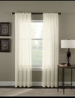 Elegant Panels Sheer Window Curtain Drapes 84  Long Rod Pocket