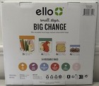 Ello Plastic Reusable Food Storage Bpa-free Bags 14 Pack  Four Different Sizes 