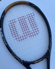 Wilson Blade Comp Tennis Racket 4 3 8 Black   Gold L3 Constant Beam Stable