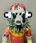 Antique Authentic Hopi Kachina Doll Black Ogre Old Style Dance Ceremony Sash  9   